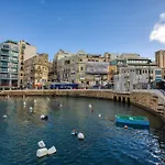 Apartment Spinola Bay 2 Bedroom W Jacuzzi & Sea View San Ġiljan