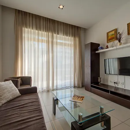 דירה Spinola Bay 2 Bedroom W Jacuzzi & Sea View *