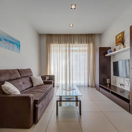 Spinola Bay 2 Br W Jacuzzi&sea View Apartament St. Julian's