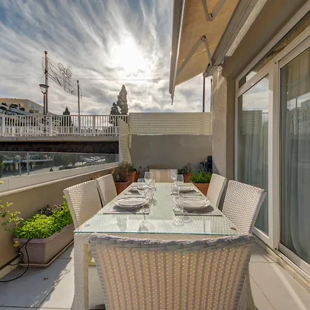 Daire Spinola Bay 2 Bedroom W Jacuzzi & Sea View Saint Julian's