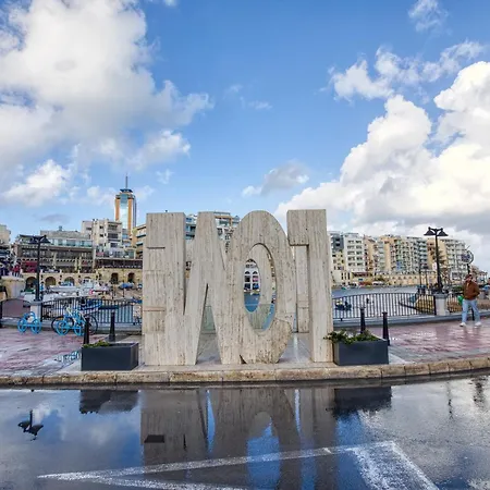 Spinola Bay 2 Bedroom W Jacuzzi & Sea View 公寓 Saint Julian's