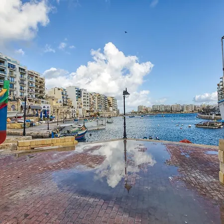 Apartment Spinola Bay 2 Bedroom W Jacuzzi & Sea View *