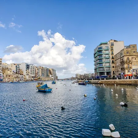 Spinola Bay 2 Bedroom W Jacuzzi & Sea View *