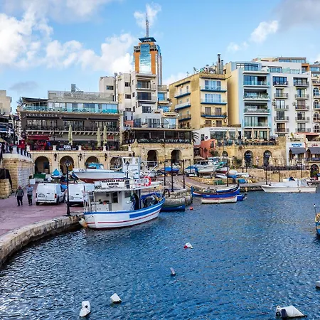 Spinola Bay 2 Bedroom W Jacuzzi & Sea View Apartment